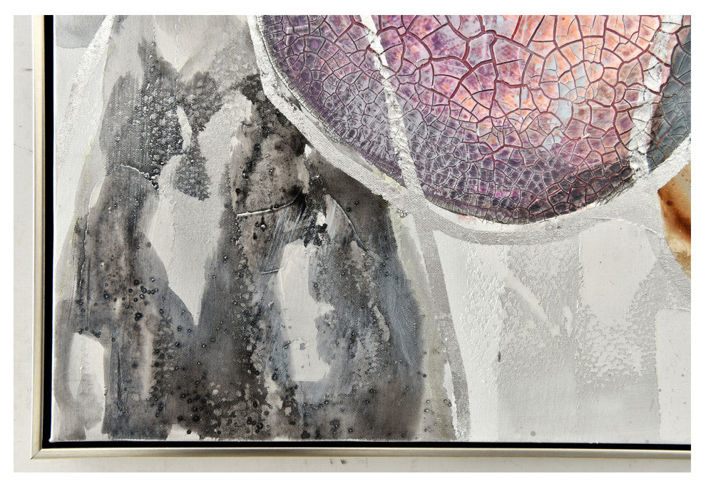 Contemporary Raindrops 1 Wall Dcor - Multicolor