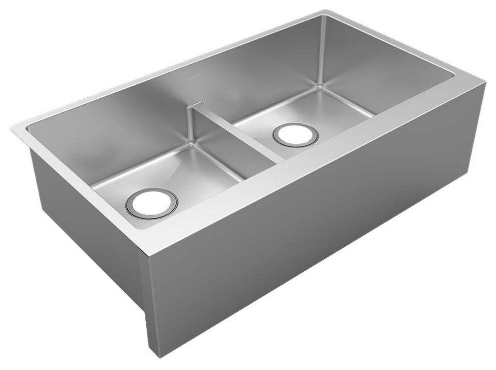 EFRUFFA3417 Elkay Crosstown 16 Gauge Stainless Steel Tall Farmhouse Sink