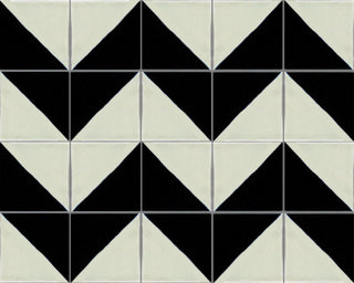 6x6 4 pcs Black Harlequin Talvara Mexican Tile