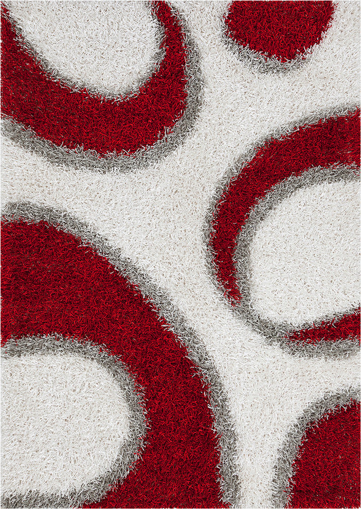 Vivid Contemporary Area Rug, 7'x10'
