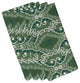Illuminate, Print Napkin, Set of 4, Green