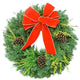 Elegant Traditions Fresh Holiday Wreath