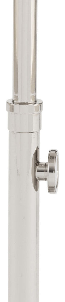 Myles Accent Table Large, Polished Nickel