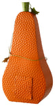 23.62"H Halloween Metal Jack-O-Lantern With LED Pillar