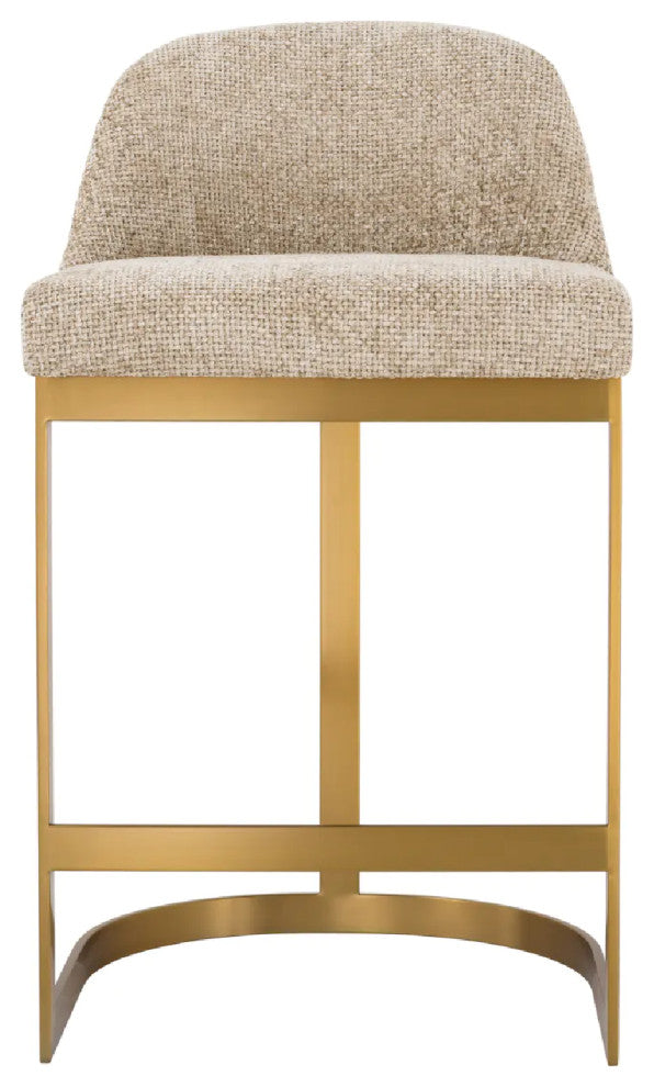 Gold Base Counter Stool | Eichholtz Condos