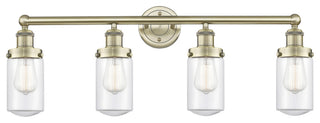 Innovations Dover 4 33.5" Bath Vanity-Light Antique Brass