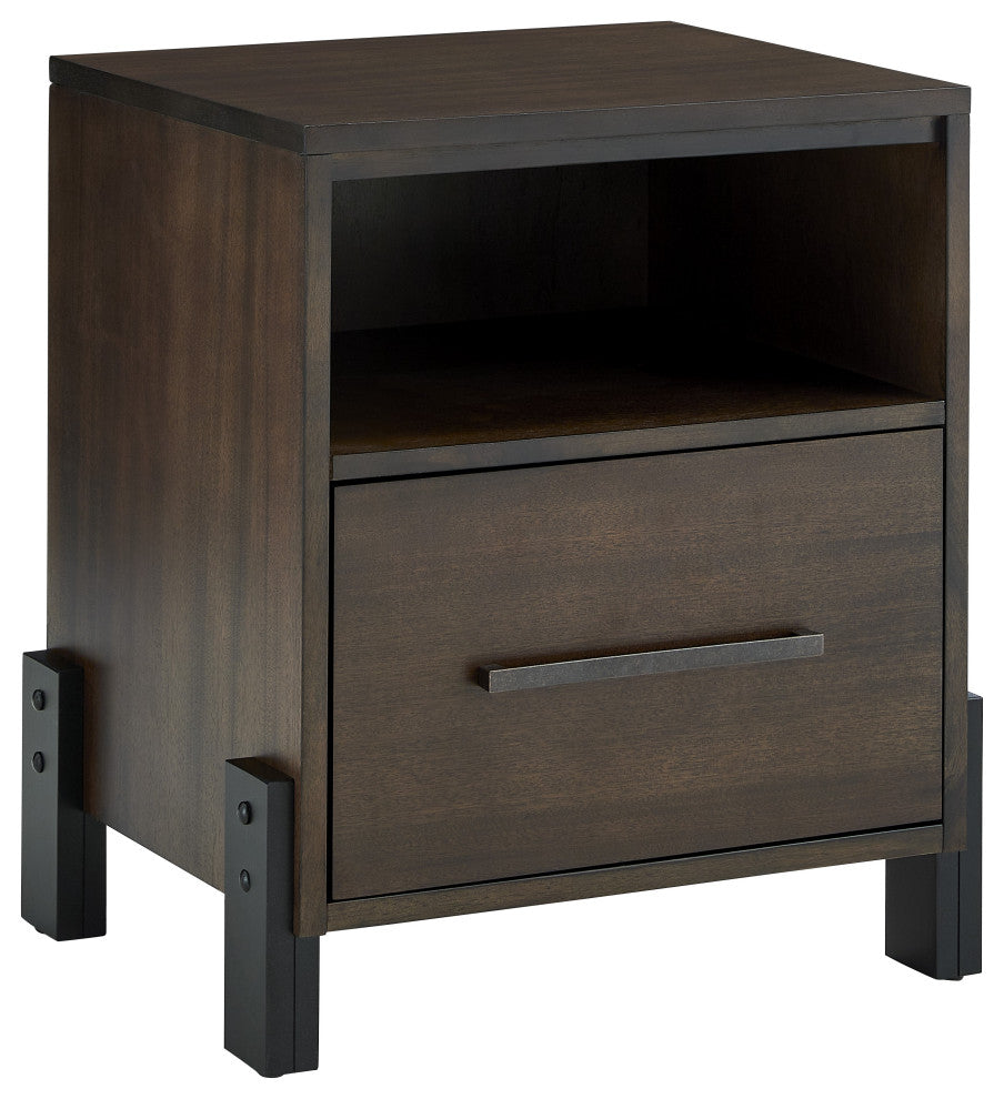 Stephenson Night Stand, Nutmeg Brown