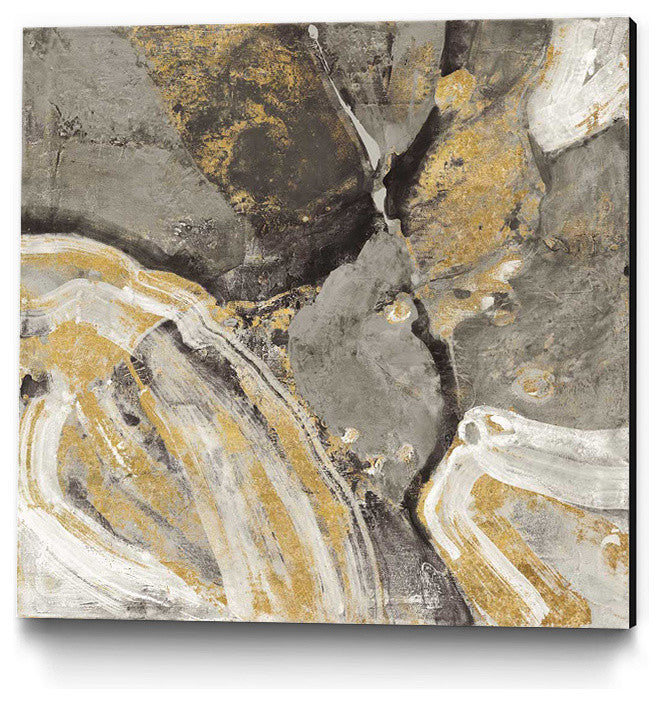 "Phoenix Neutral" Museum Mounted Canvas Print, 30"x30"