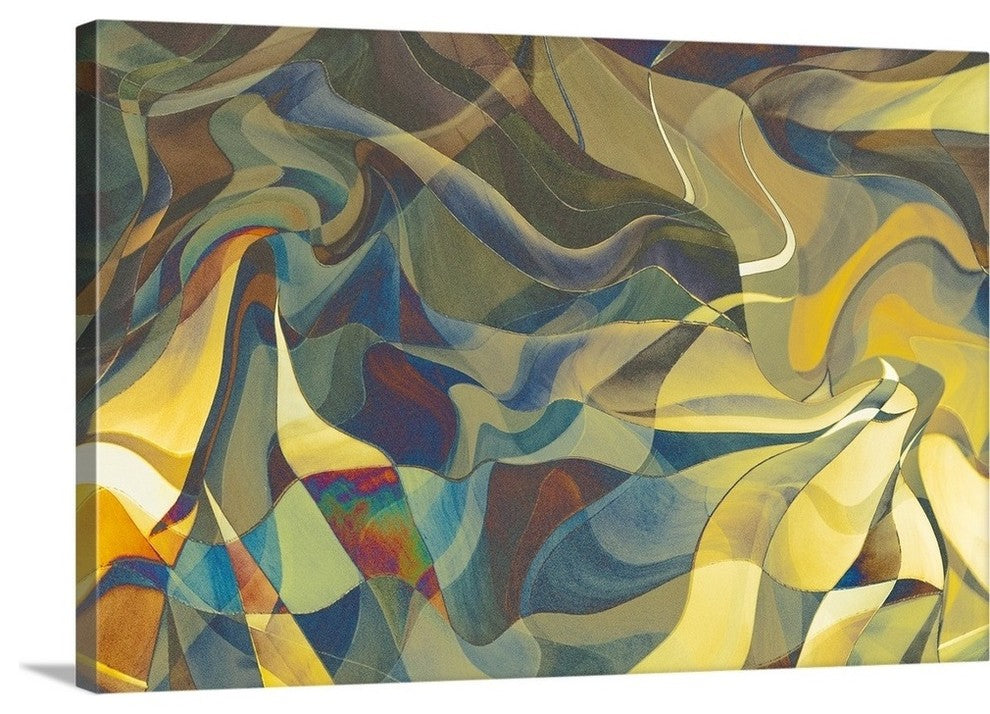"Tropical Odyssey" Wrapped Canvas Art Print, 24"x16"x1.5"