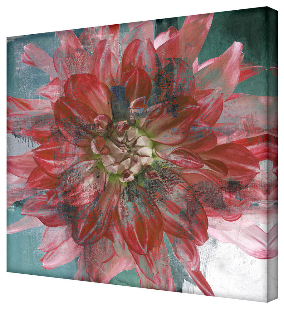 Painted Petals XXXI Canvas Wall Art 4-Piece Set
