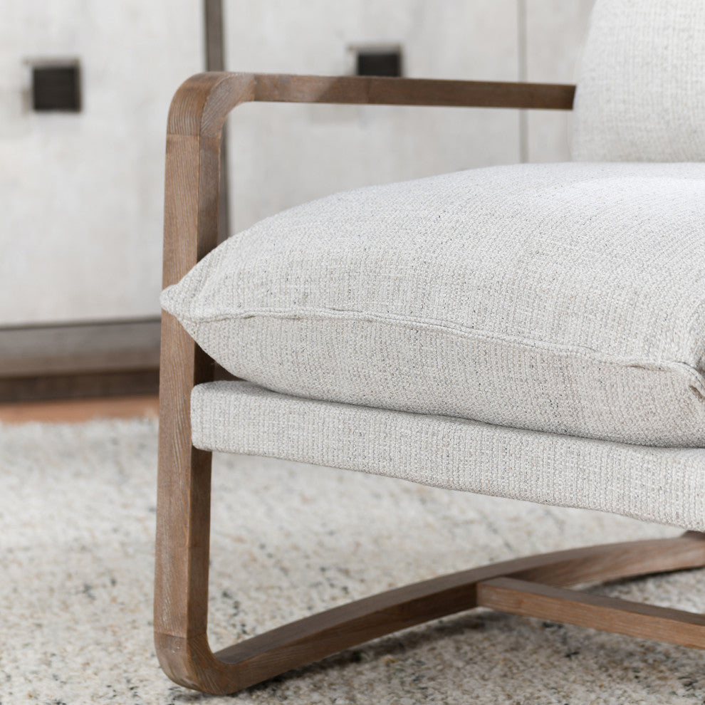 Mariah Accent Chair, Natural