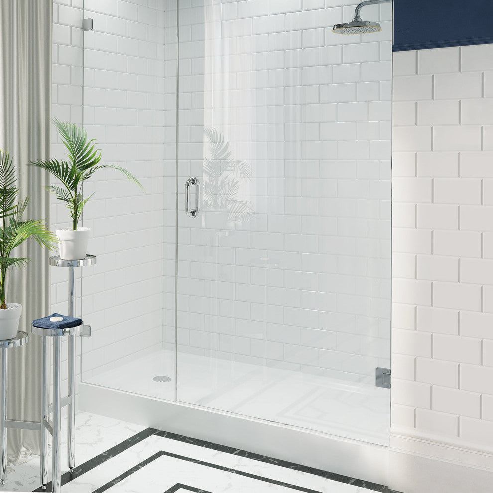 Swiss Madison SM-SB526 Voltaire 60" x 34" Rectangular Shower Base - Glossy