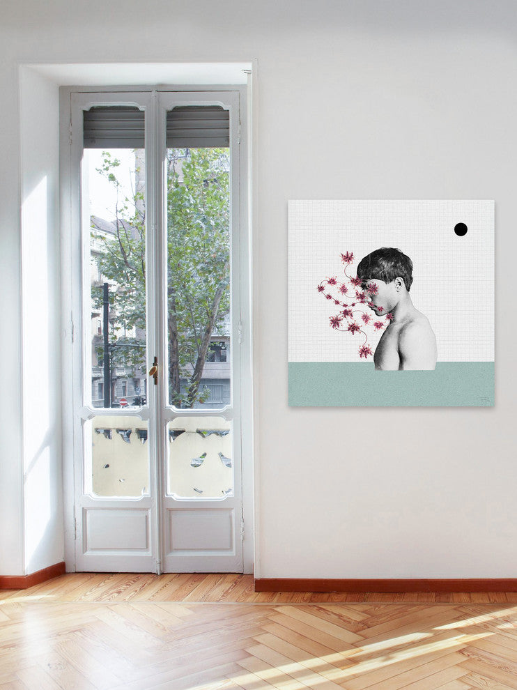 Marmont Hill, "Cara Vegetal Nino I" by Bengoa Vazquez on Wrapped Canvas, 32x32