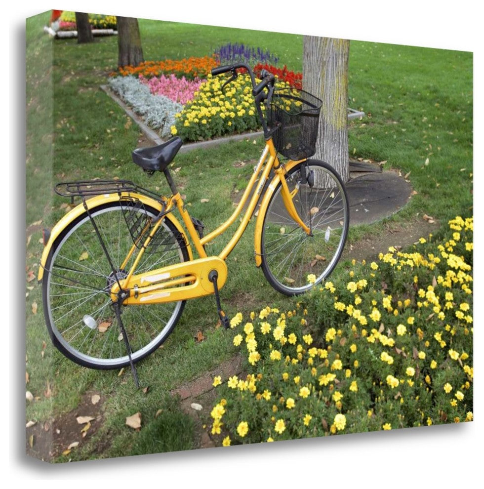 "Japan Bicycle - 1" By Alan Blaustein, Giclee Print on Gallery Wrap Canvas