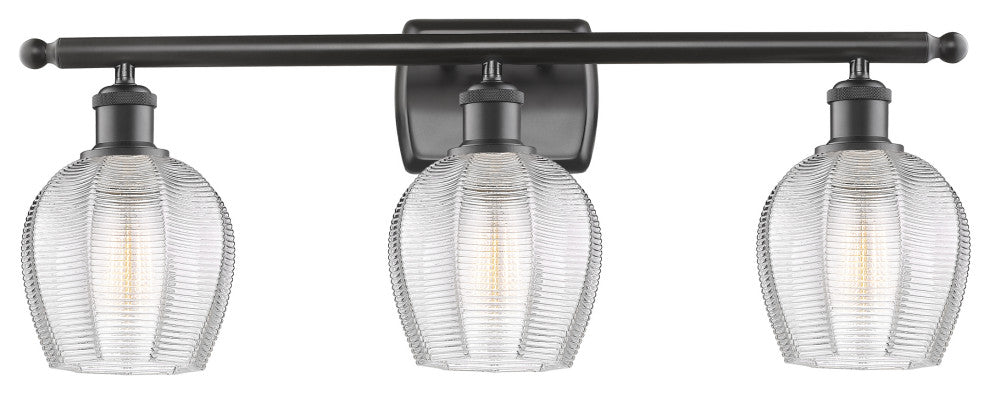 Innovations 516-3W-OB-G462-6 3 Light Bath Vanity Light, Oil Rubbed Bronze
