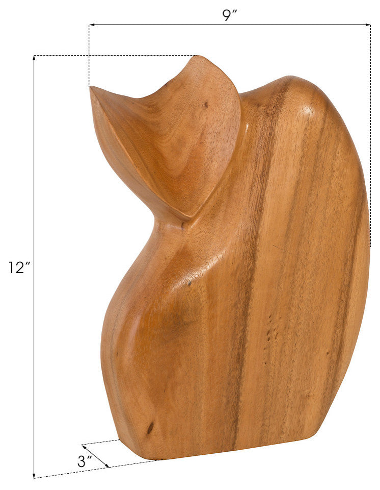 Cat Sculpture, Natural