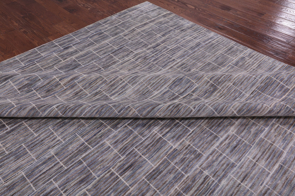 Moroccan Handmade Wool Rug 9' 11" X 13' 6" Q8594