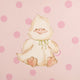 "Snuggly Duck" by Reesa Qualia Painting Print Wrapped Canvas, 24x24