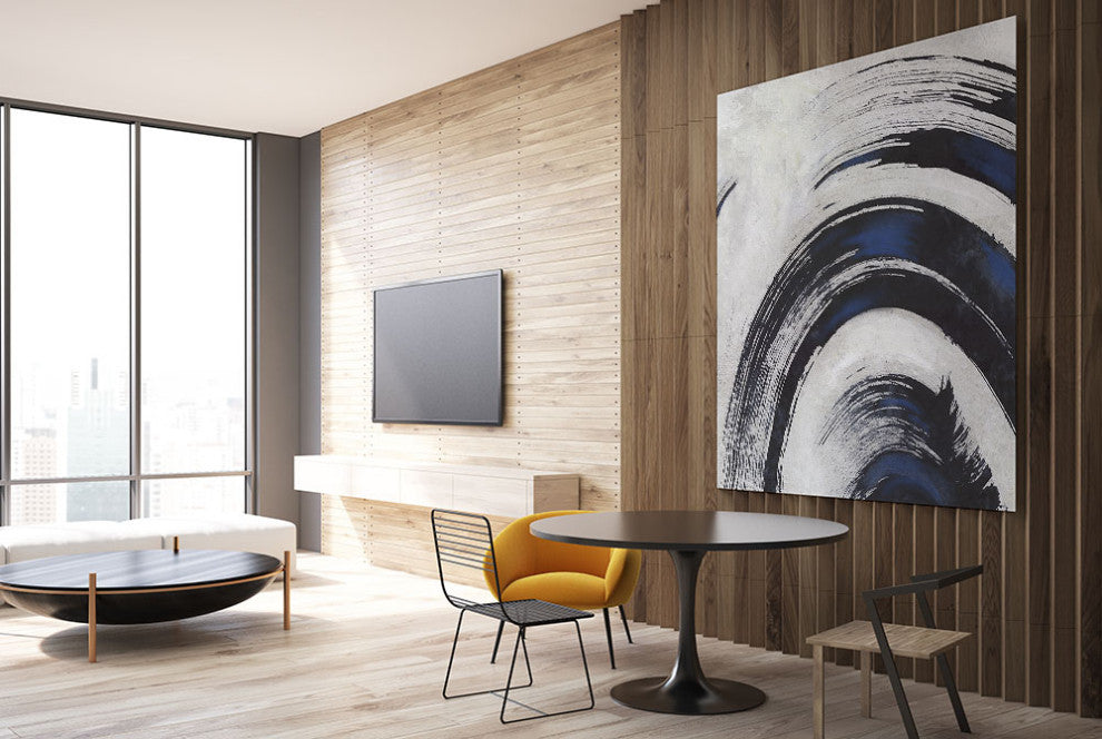 "Stroke II" Fine Art Giant Canvas Print, 54"x54"