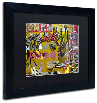 'Every Sometimes' Matted Framed Canvas Art by Dan Monteavaro
