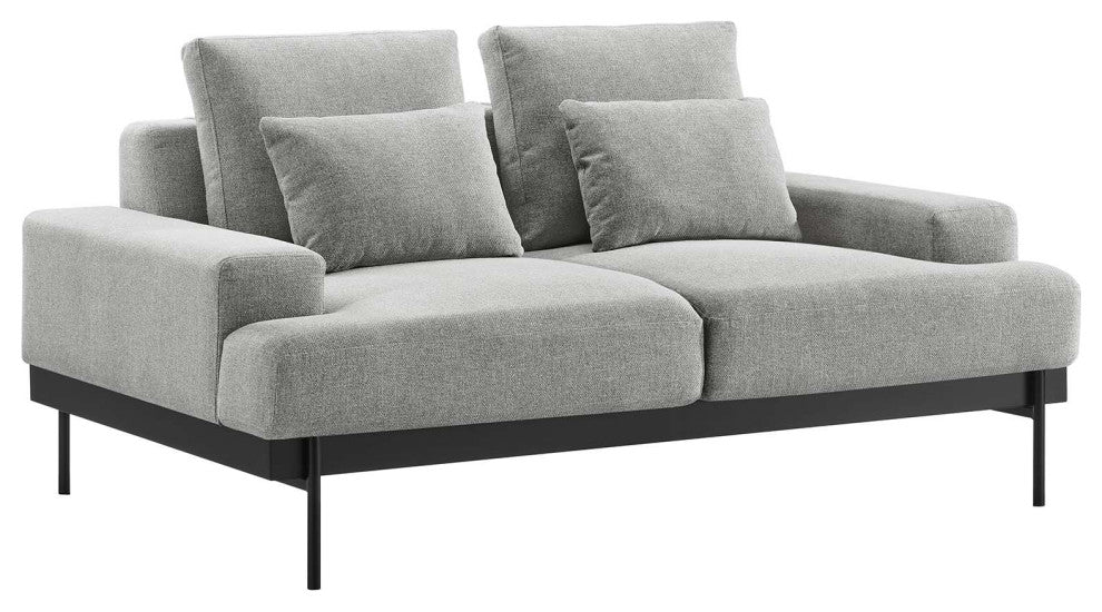 Proximity Upholstered Fabric Loveseat