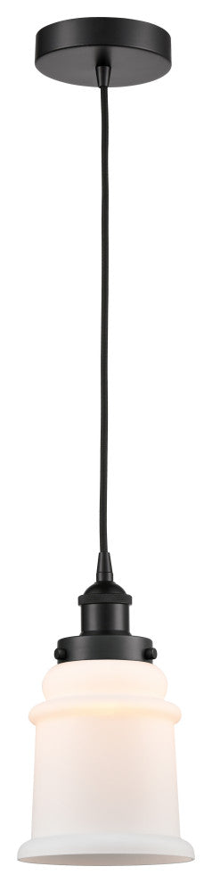 Innovations 616-1PH-BK-G181-LED 1-Light Mini Pendant, Matte Black