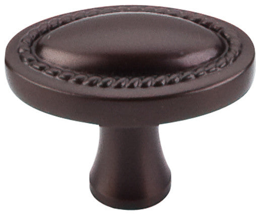Oval Rope Knob - Oil Rubbed Bronze (TKM751)