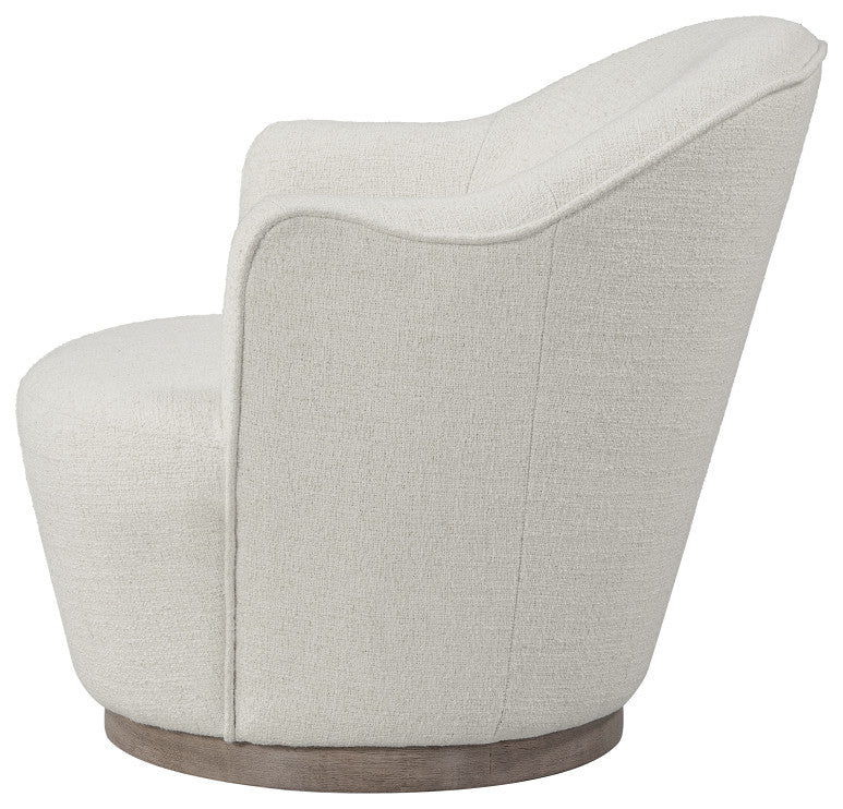 Fraser accent chair With Swivel, Beige