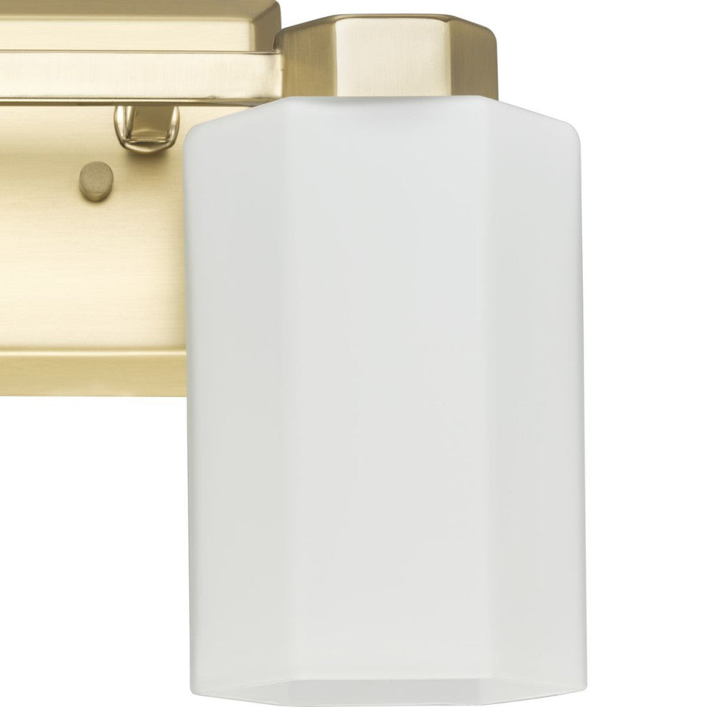 Estrada Collection 4-Light Contemporary Bath and Vanity Light, Brushed Gold