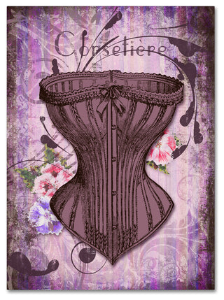 Tina Lavoie 'Corsetiere' Canvas Art, 18" x 24"