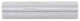 Athens Silver Cream Wooden Beige Marble Chair Rail Trim Molding 2.5x12, 1 piece