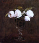 Henri Fantin-Latour Vase of Roses, 20"x25" Wall Decal Print