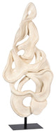 Cast Dancing Sculpture, Faux Bleached