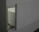 Salt 20Dx48" Floating Bathroom Vanity, Cabinet Only, Gray