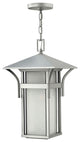 Hinkley Harbor Large Hanging Lantern, Titanium
