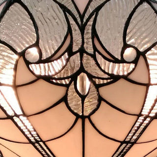 Tiffany Style 2 Light Vintage Pendant Lamp 18" Wide