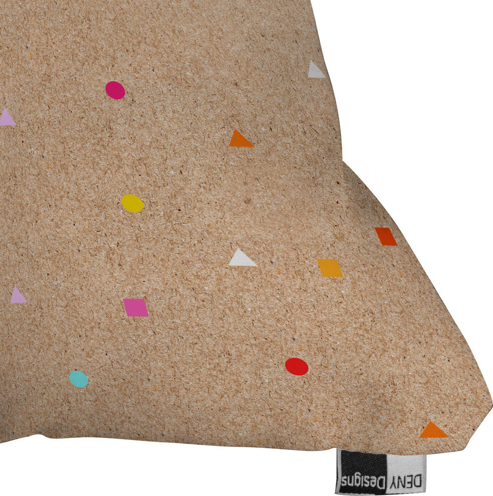 Iveta Abolina Peach Taffy Outdoor Throw Pillow, Small