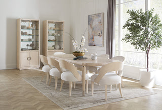 Nouveau Chic Rectangle Dining Table With1-22in Leaf