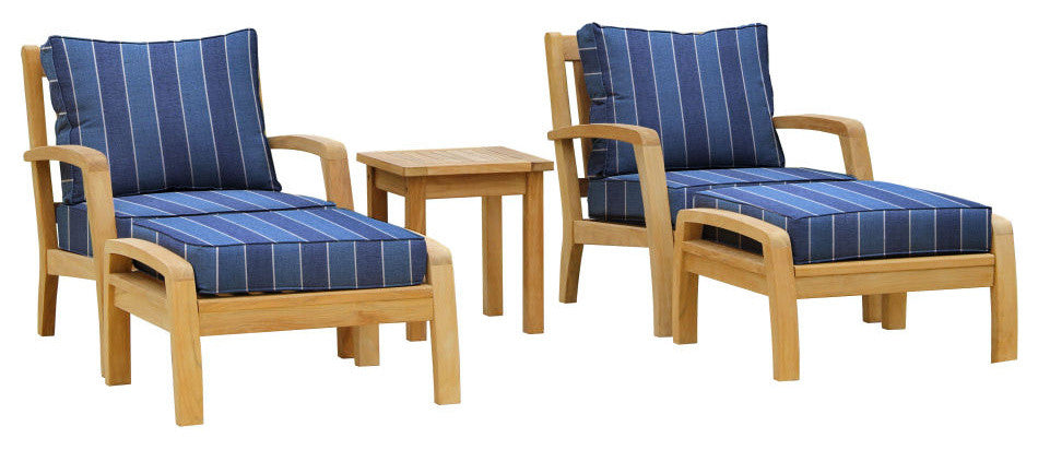 Douglas Nance Somerset Deep Seating Sofa, Natural