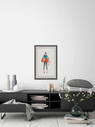 "Wandering" Framed Painting Print, 20"x30"