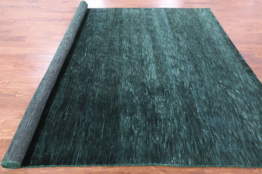 8' 0" X 9' 9" Persian Gabbeh Hand Knotted Wool Rug Q8582