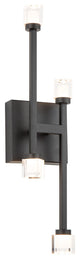 Batton 15W LED Wall Light, Black