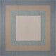 60 X 90 Ivory  Blue Polyester Rug