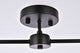 Zac 2-Light Black Flush Mount
