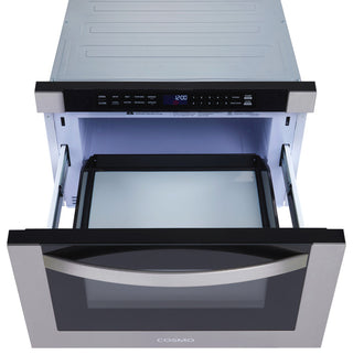 24" Built-in Microwave Drawer With Automatic Presets, Stainless Steel