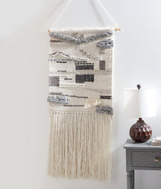 Safavieh Sedona Jasbryn Woven Wall Art Ivory/ Grey 22" X 30"