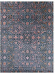 9' 0" X 12' 2" Modern Hand Knotted Wool & Silk Rug - Q15531