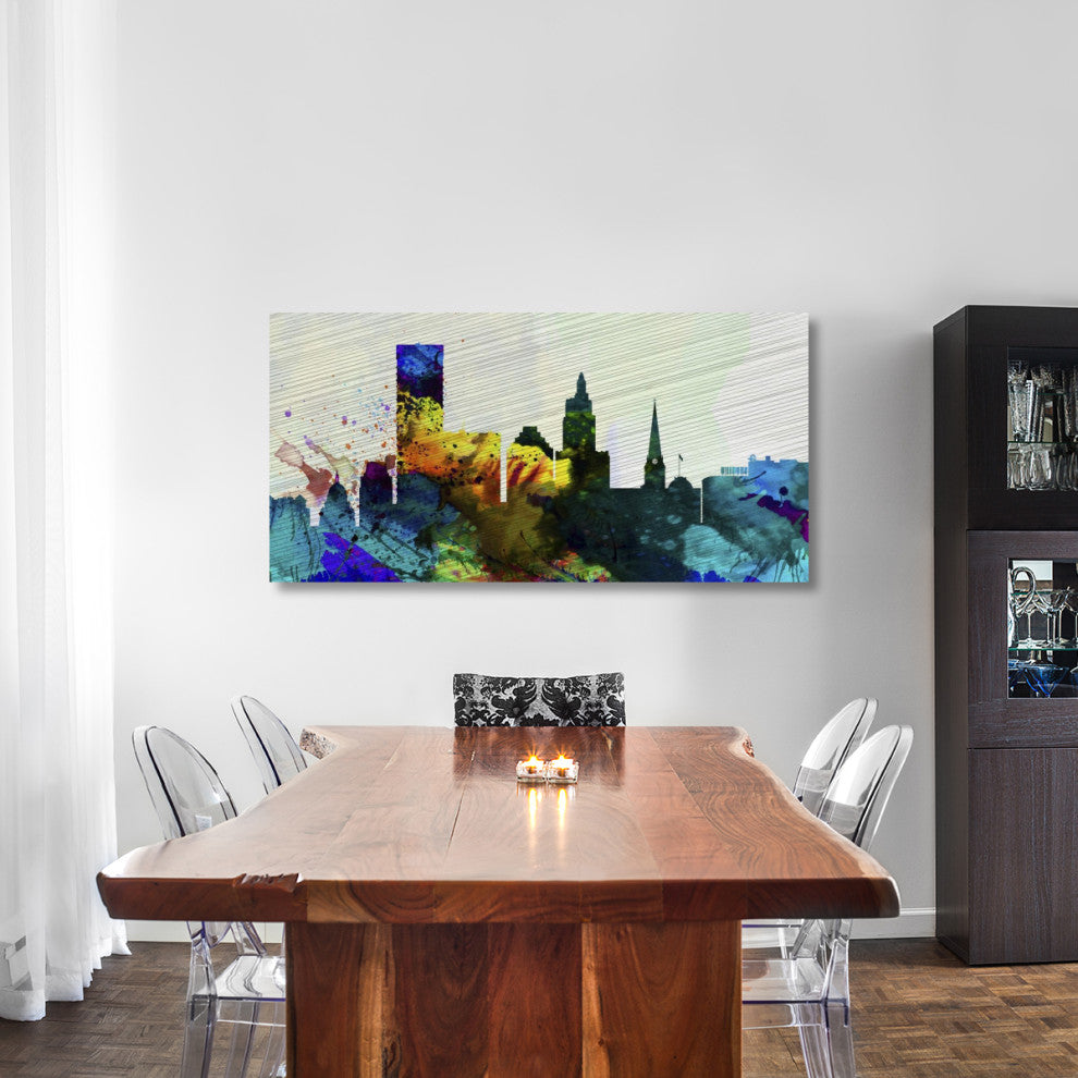 "Providence City Skyline" Fine Art Print