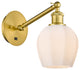 Innovations 317-1W-SG-G461-6 1-Light Sconce, Satin Gold