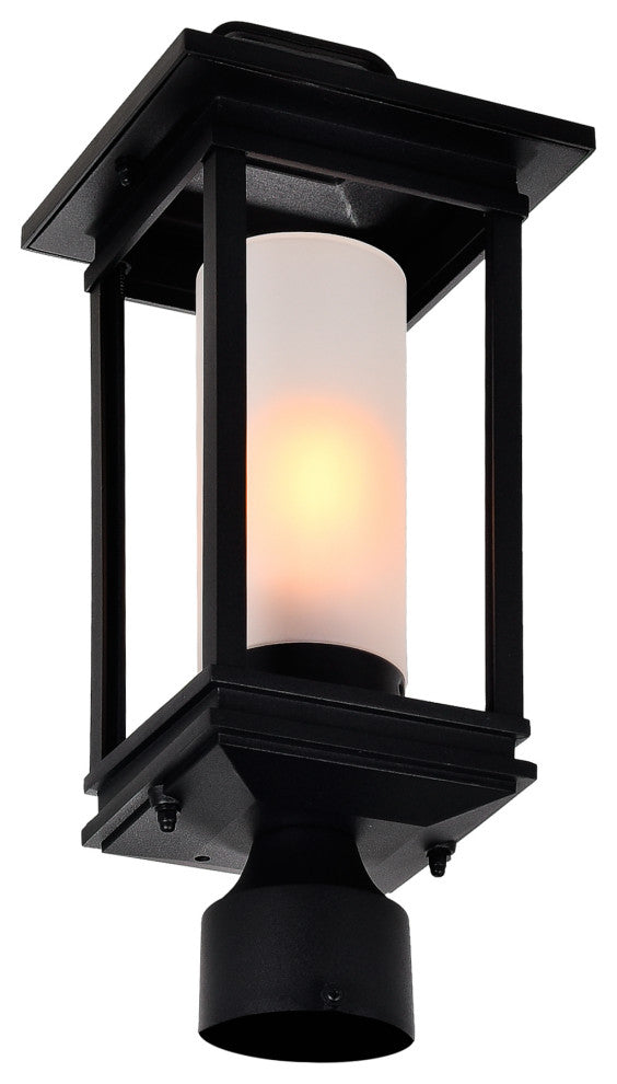 CWI LIGHTING 0412PT7-1-101 Granville 1 Light Black Outdoor Lantern Head